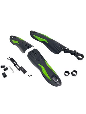 Комплект крыльев SAIGUAN XGNB-018-2, 26" черный, зеленый, RFEXGNB01801 Комплект крыльев SAIGUAN XGNB-018-2, 26" черный, зеленый, RFEXGNB01801