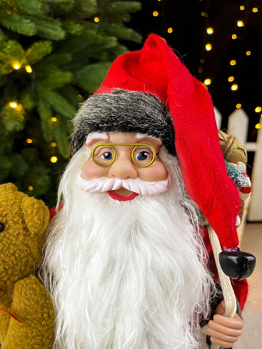 													Дед Мороз  45 см красный 3620Red фото 3