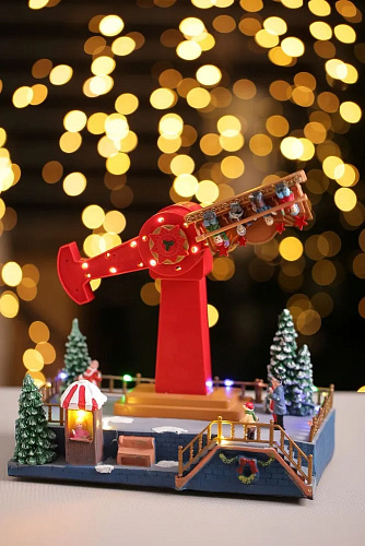 Новогодняя композиция 28х16х26 см MG0627-02 фото 3 Новогодняя композиция 28х16х26 см MG0627-02 фото 3