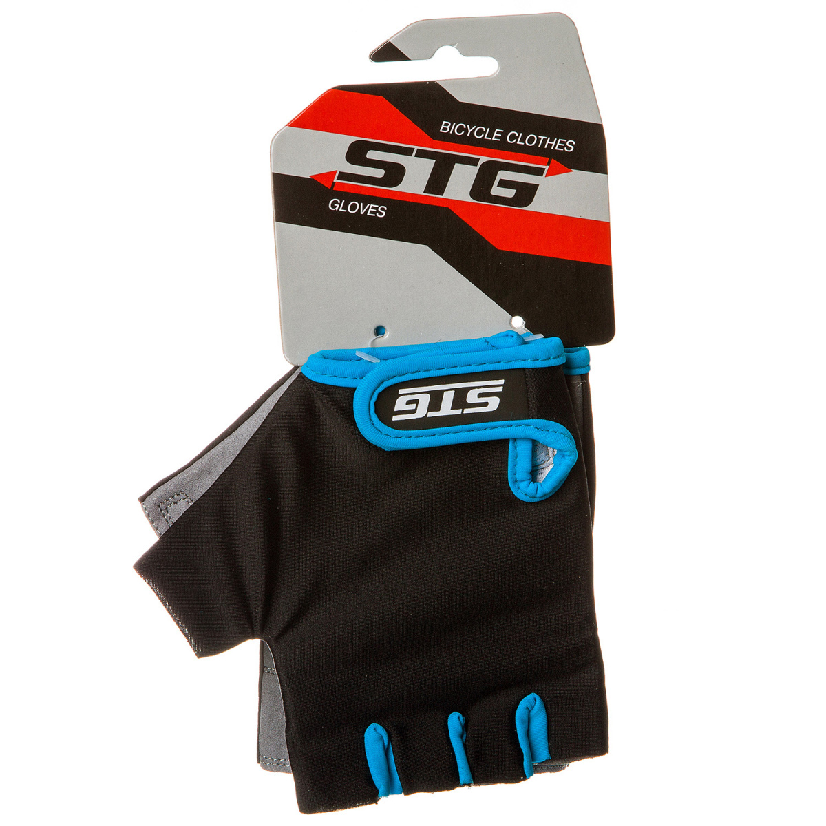 Велоперчатки STG 909 ХЛ черно-синие Х87903-ХЛ фото 2 Велоперчатки STG 909 ХЛ черно-синие Х87903-ХЛ фото 2