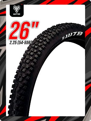 Велопокрышка WTB 26"x2.25 (54-559) Trail Boss W110-0880  черный Х93963