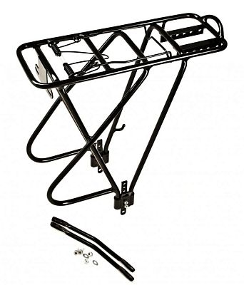 Багажник Vinca sport YL-LA 8010R 26"-29", алюминий, черный YL-LA 8010R black