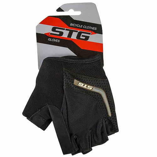 													Велоперчатки STG AI-03-108 M черно-серые Х81533-М фото 3
