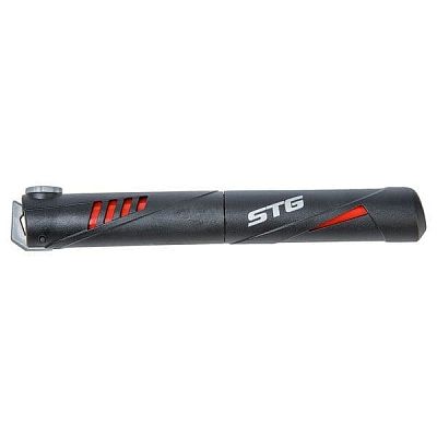 Насос ручной STG GP-48 автониппель (AV, Schrader), велониппель (SV, FV, Presta) высокопрочный пласти