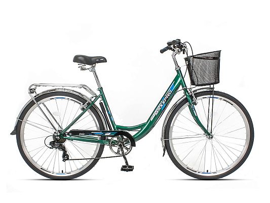 Велосипед городской  MAXXPRO ONIX 28"/700c 18" зеленый-черный 870-2 2022