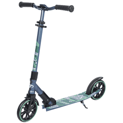 Самокат Городской складной Tech Team COMFORT 180R (2021г.) сине-зеленый 2021 062211 Самокат Городской складной Tech Team COMFORT 180R (2021г.) сине-зеленый 2021 062211