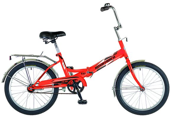 Велосипед городской складной Novatrack  20"  1 ск. оранжевый 20FFS301.OR8 