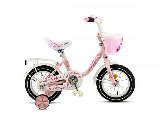 Велосипед детский MAXXPRO SOFIA 12"  светло-розовый SOFIA-12-2 