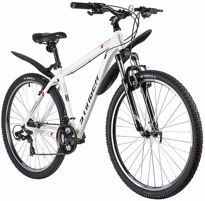Велосипед горный Stinger ELEMENT STD 27.5" 16"  ск. белый 27AHV.ELEMSTD.16WH10 2020