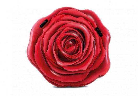 Плотик "Красная роза" (137х132см) 58783 