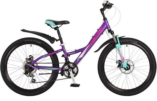 Велосипед горный Stinger Galaxy D 24" 11" 12 ск. фиолетовый 24AHD.GALAXD.11VT7 