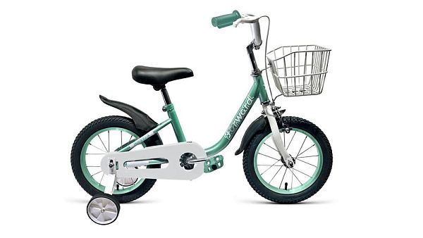 Велосипед детский FORWARD Barrio 14" XS 1 ск. бирюзовый  2019