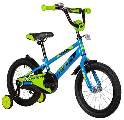Велосипед детский  Novatrack EXTREME 16" 9" синий 163EXTREME.BL21 2021