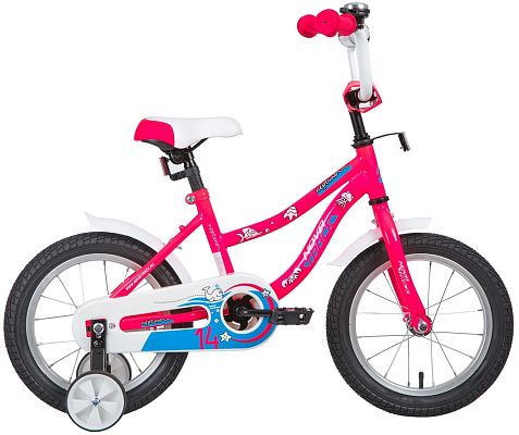 Велосипед детский  Novatrack NEPTUNE 14" 8,5" розовый 143NEPTUNE.PN20 2019