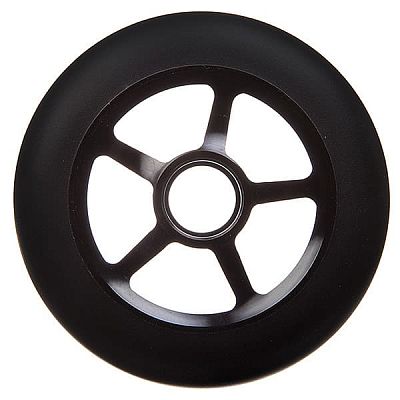 Колесо для самоката STG, PU 110 24 мм, промышленный, 110 мм., черный X71239