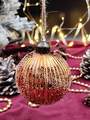 Шар арабский песок 8 см, стекло Merry Green MG24239