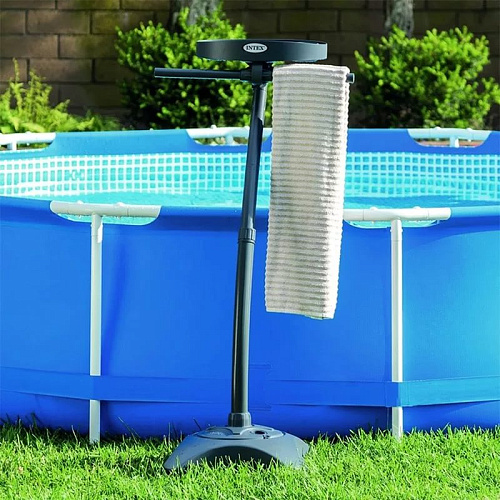 													Стойка для полотенец с подстаканником INTEX  60х60х127 см  28092 фото 2