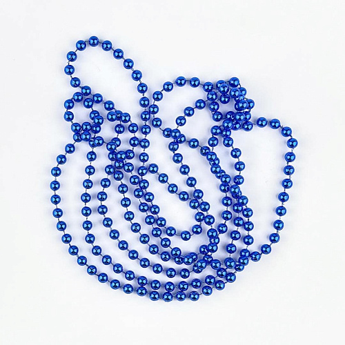 													Бусы синий 1.8 м см SML-3b-X