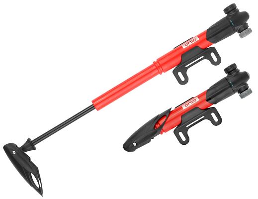 Насос Giyo GP-77T автониппель (AV, Schrader), велониппель (SV, FV, Presta) высокопрочный пластик 320 Насос Giyo GP-77T автониппель (AV, Schrader), велониппель (SV, FV, Presta) высокопрочный пластик 320