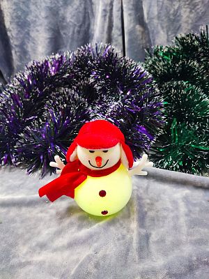 Снеговик 12 см красный 27010P-S5Red Снеговик 12 см красный 27010P-S5Red