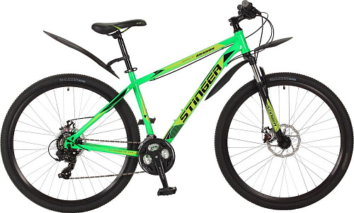 													Велосипед горный Stinger ARAGON 29" 18" 21 ск. зеленый 29SHD.ARAGON.18GN7 