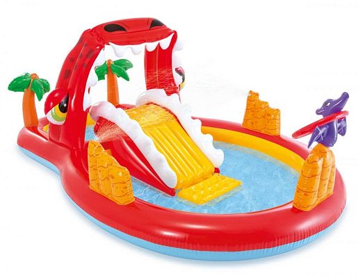 Игровой центр "Счастливчик Дино" (259х165х107см) 57160  Игровой центр "Счастливчик Дино" (259х165х107см) 57160