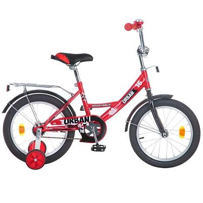 Велосипед детский Novatrack URBAN 16" 9,5"  ск. красный 163URBAN.RD8 