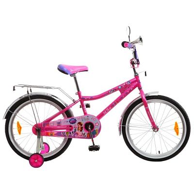Велосипед детский  Novatrack PETSHOP 16"  розовый/сиреневый 165PETSHOP.PN5 