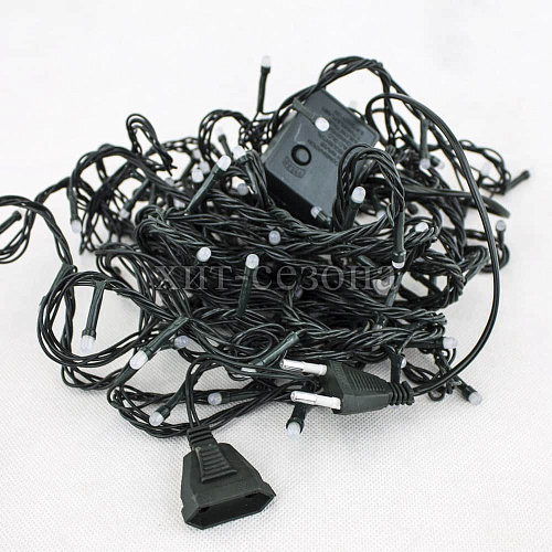 9 м, белый теплый 100 LED, , провод , 2018519 фото 3 9 м, белый теплый 100 LED, , провод , 2018519 фото 3