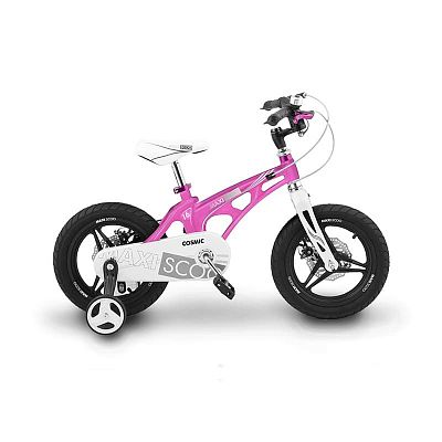 Велосипед детский  Maxiscoo Cosmic Делюкс 16" XS розовый перламутр cosmic16 