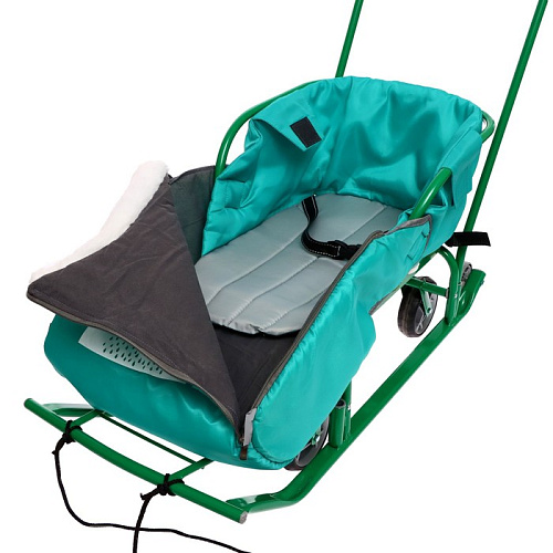 Санки с набором аксессуаров детские Тимка 5УН зеленый 9441486/Т5УН/З фото 5 Санки с набором аксессуаров детские Тимка 5УН зеленый 9441486/Т5УН/З фото 5