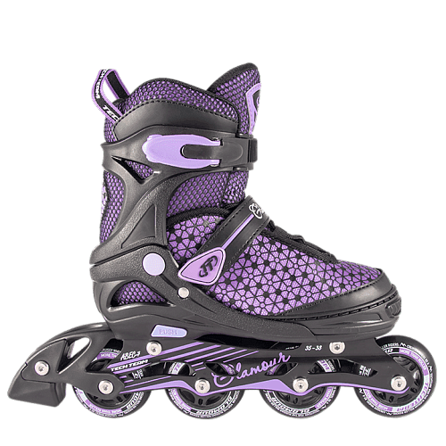 Роликовые коньки Tech Team Glamour, 31-34 Black - Violet, , 00008299 Роликовые коньки Tech Team Glamour, 31-34 Black - Violet, , 00008299