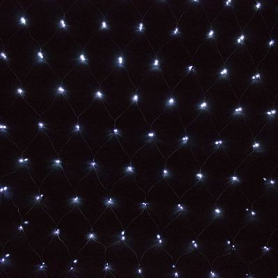 Светодиодная гирлянда сетка 1,5х1,5 м Белый 20163020 Светодиодная гирлянда сетка 1,5х1,5 м Белый 20163020