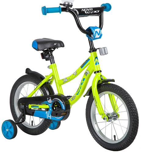 													Велосипед детский  Novatrack NEPTUNE 14" 8,5" зеленый 143NEPTUNE.GN20 2019 фото 2
