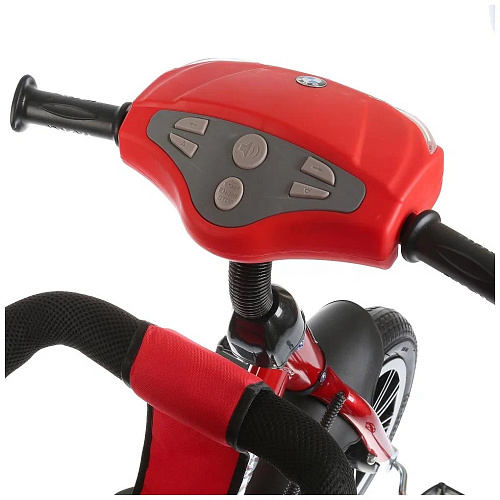 Детский трехколесный велосипед с ручкой BMW M-N1210-RED красный (588) фото 6 Детский трехколесный велосипед с ручкой BMW M-N1210-RED красный (588) фото 6