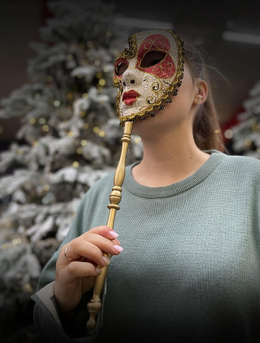 Карнавальная маска см PL13RED фото 4 Карнавальная маска см PL13RED фото 4