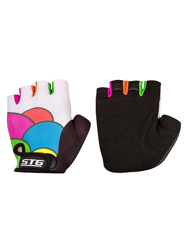 Велоперчатки STG CANDY S мультиколор Х95308-С фото 3 Велоперчатки STG CANDY S мультиколор Х95308-С фото 3
