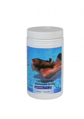 Гипохлорит кальция ASTRALPOOL 0120 1 кг. Гранулы 15980 Гипохлорит кальция ASTRALPOOL 0120 1 кг. Гранулы 15980
