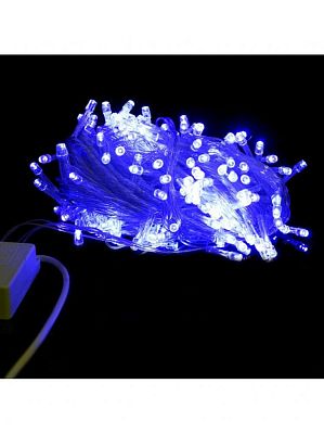  12 м, синий 140 LED, , провод , К130-116