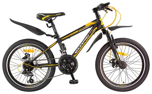 													Велосипед горный MAXXPRO Steely Ultra 20" 11" 18 ск. салатово-черно-синий Y104-H361118-4  фото 2