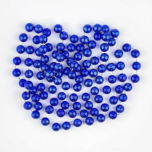 													Бусы синий 1.8 м см SML-4b-X