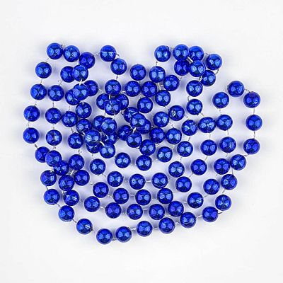 Бусы синий 1.8 м см SML-4b-X