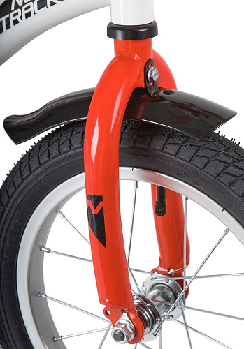 													Велосипед детский Novatrack ASTRA 14" 9" бело-красный 143ASTRA.WT20 2020 фото 3
