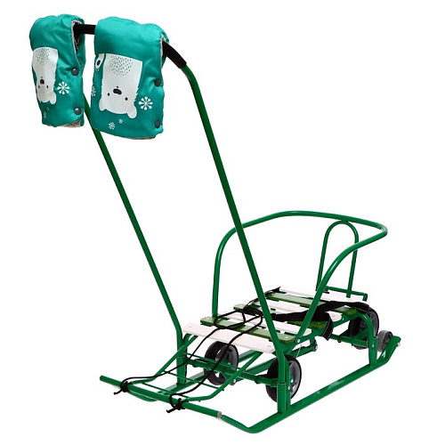 Санки с набором аксессуаров детские Тимка 5УН зеленый 9441486/Т5УН/З фото 15 Санки с набором аксессуаров детские Тимка 5УН зеленый 9441486/Т5УН/З фото 15