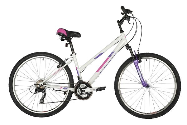 Велосипед горный Foxx SALSA 26" 17" 18 ск. белый 26SHV.SALSA.17WH1 2021
