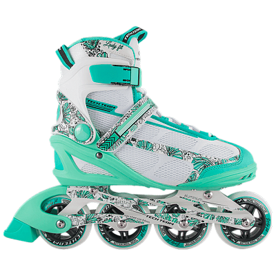 Роликовые коньки Tech Team Lady Fit, 38 White - Arctic, , 00010974