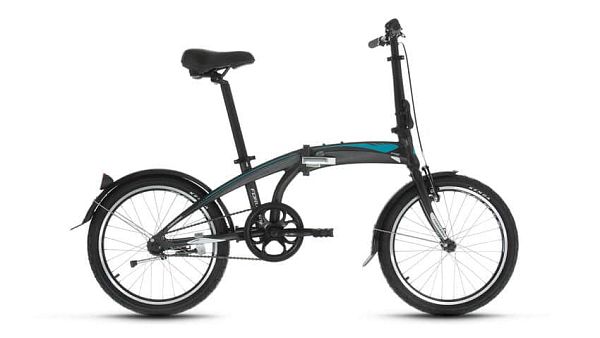 Велосипед городской складной FORWARD Omega 1.0 20" 11" 1 ск. черный матовый FORWARD Omega 1.0 11" че