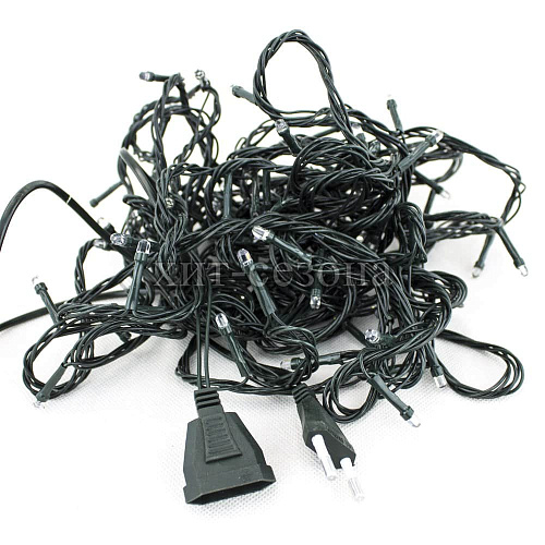 													 9 м, зеленый 100 LED, , провод , 2018516 фото 2