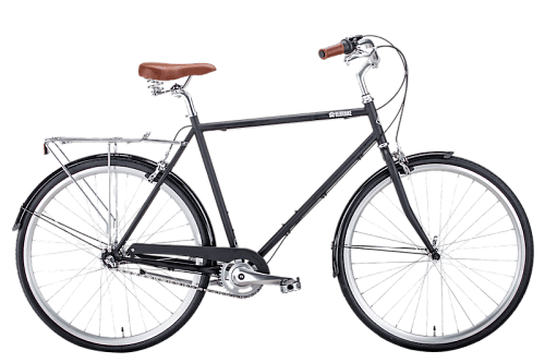 													Велосипед городской  BEARBIKE London 28"/700c 22" черный матовый RBKB0YNS3002 