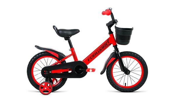 Велосипед детский FORWARD Nitro 14 14" XS 1 ск. красный  2019